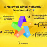 Wppis blogowy 5 Kroków do odwagi w działaniu - Przestań czekać! 🚀