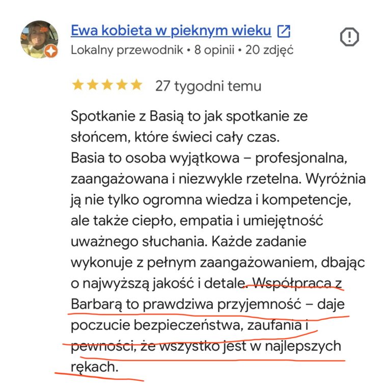 Opinia - Ewa