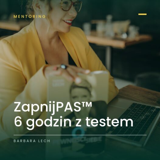 ZapnijPAS™ Mentoring transformacji 6 godzin z testem